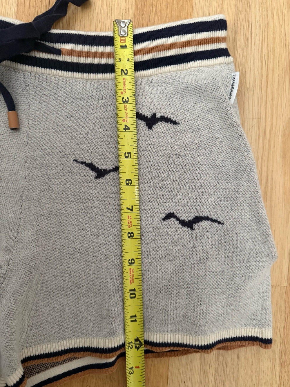 Zimmermann Tropicana Jacquard-Knit Cotton Shorts, sz 1 ($425 retail) - Picture 10 of 10